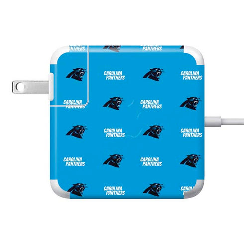 NFL Carolina Panthers Blitz Series 85W Power Adapter (15 and 17 inch MacBook Pro Charger) Skin