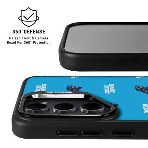 NFL Carolina Panthers Blitz Series Galaxy S24 FE Kickstand Case