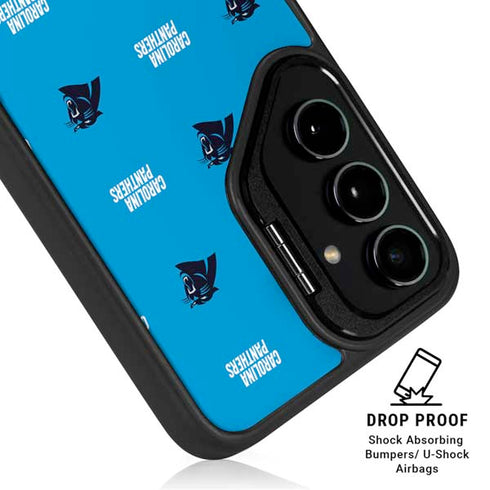 NFL Carolina Panthers Blitz Series Galaxy S24 FE Kickstand Case