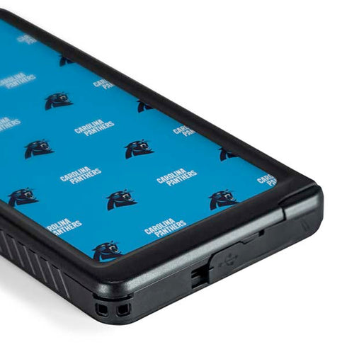 NFL Carolina Panthers Blitz Series Galaxy S24 Ultra Waterproof Case