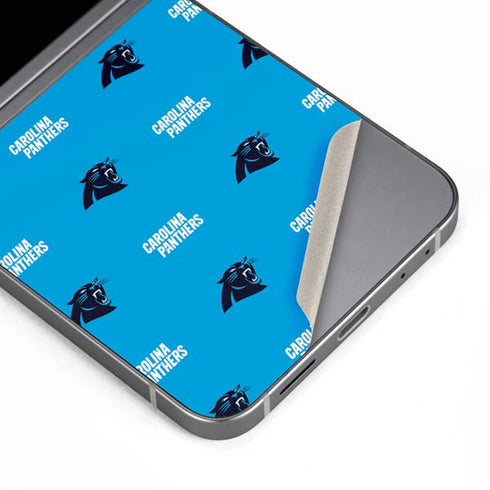 NFL Carolina Panthers Blitz Series Galaxy Z Flip6 Skin