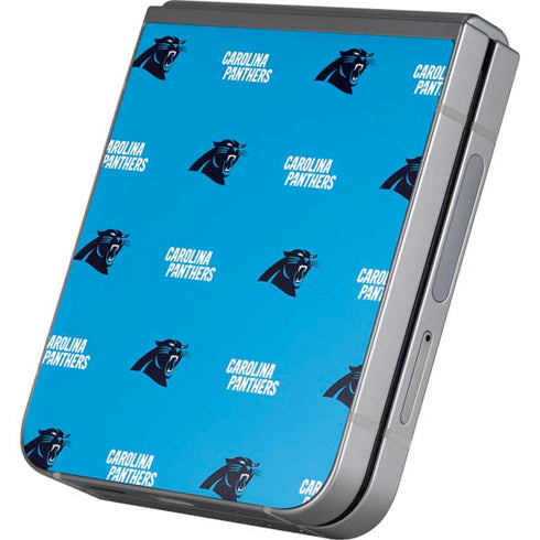 NFL Carolina Panthers Blitz Series Galaxy Z Flip6 Skin
