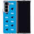 NFL Carolina Panthers Blitz Series Galaxy Z Fold5 5G Clear Case