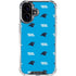 NFL Carolina Panthers Blitz Series iPhone 16 Clear Case