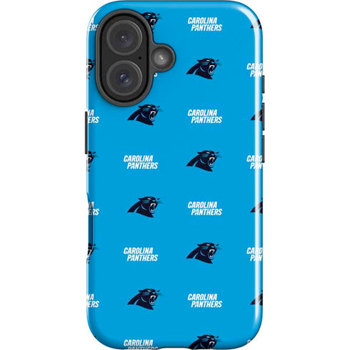 NFL Carolina Panthers Blitz Series iPhone 16 Impact Case