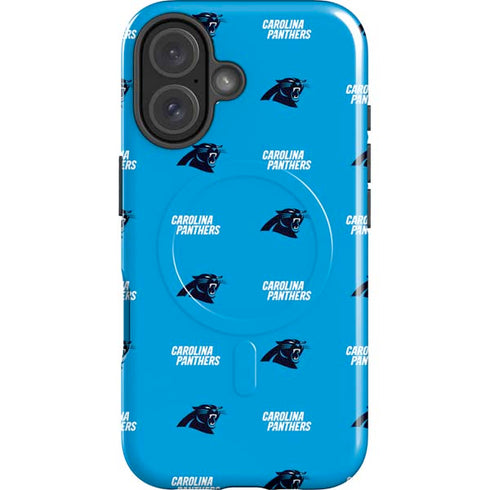 NFL Carolina Panthers Blitz Series iPhone 16 Magsafe Impact Case