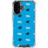 NFL Carolina Panthers Blitz Series iPhone 16 Plus Clear Case