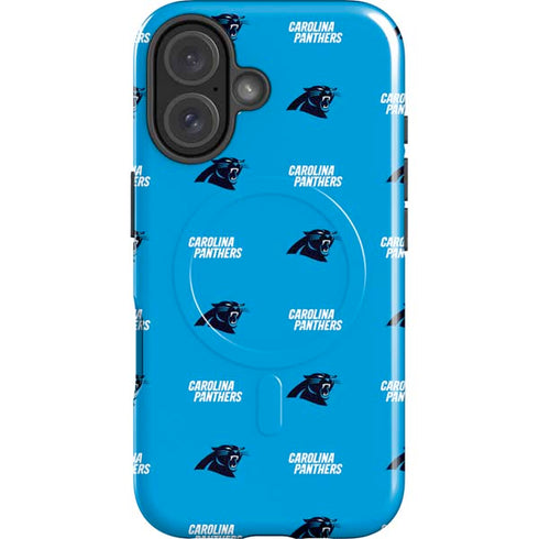NFL Carolina Panthers Blitz Series iPhone 16 Plus Magsafe Impact Case