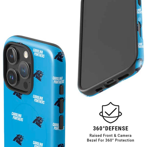 NFL Carolina Panthers Blitz Series iPhone 16 Pro Magsafe Impact Case