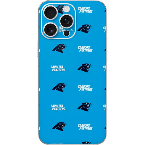 NFL Carolina Panthers Blitz Series iPhone 16 Pro Max Skin