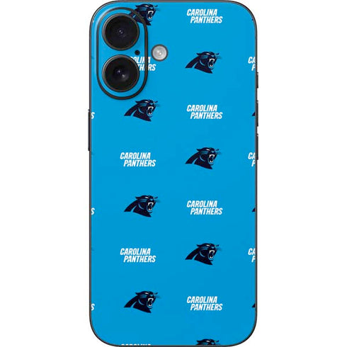 NFL Carolina Panthers Blitz Series iPhone 16 Skin