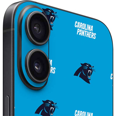 NFL Carolina Panthers Blitz Series iPhone 16 Skin