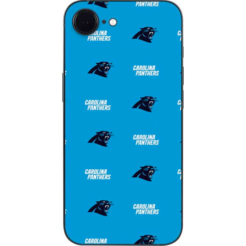 NFL Carolina Panthers Blitz Series iPhone 16e Skin