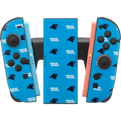 NFL Carolina Panthers Blitz Series Nintendo Switch 2 (2025) Joy-Con Controller Skin