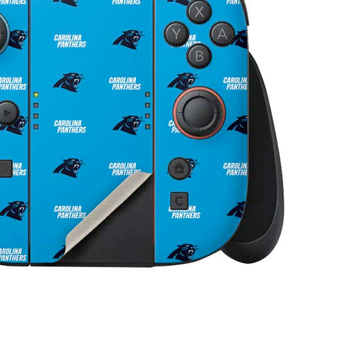 NFL Carolina Panthers Blitz Series Nintendo Switch 2 (2025) Joy-Con Controller Skin