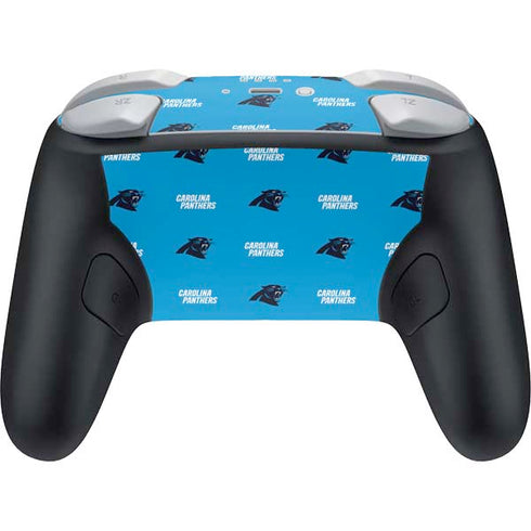 NFL Carolina Panthers Blitz Series Nintendo Switch 2 (2025) Pro Controller Skin