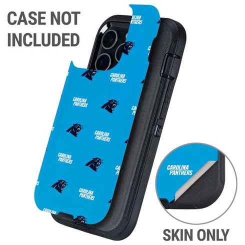 NFL Carolina Panthers Blitz Series Otterbox Defender iPhone Skin