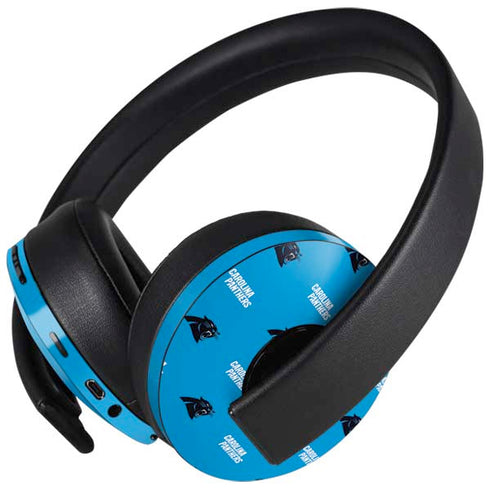 NFL Carolina Panthers Blitz Series PlayStation 4 Gold Wireless Headset Skin