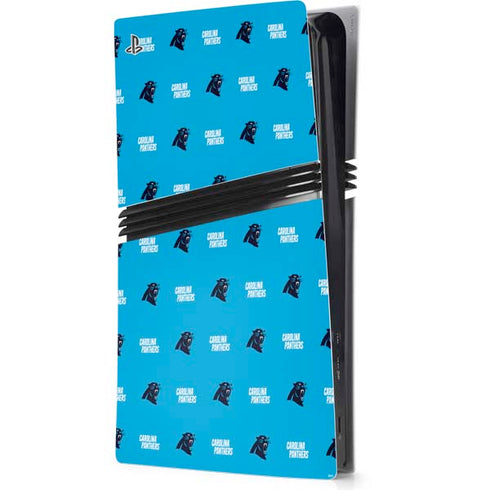 NFL Carolina Panthers Blitz Series PS5 Pro Console Skin