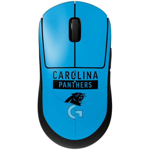 NFL Carolina Panthers Blue Performance Series G Pro Wireless Gaming Mouse Skin