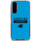 NFL Carolina Panthers Blue Performance Series Galaxy A36 5G Clear Case