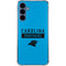 NFL Carolina Panthers Blue Performance Series Galaxy A55 5G Clear Case