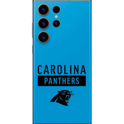 NFL Carolina Panthers Blue Performance Series Galaxy Skins