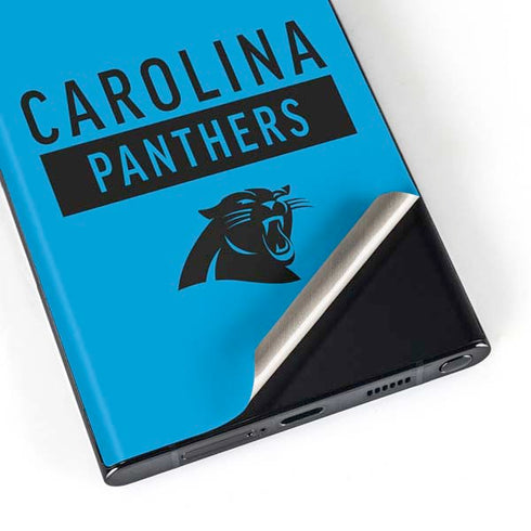 NFL Carolina Panthers Blue Performance Series Galaxy Skins