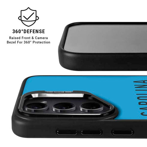 NFL Carolina Panthers Blue Performance Series Galaxy S25 Kickstand Case