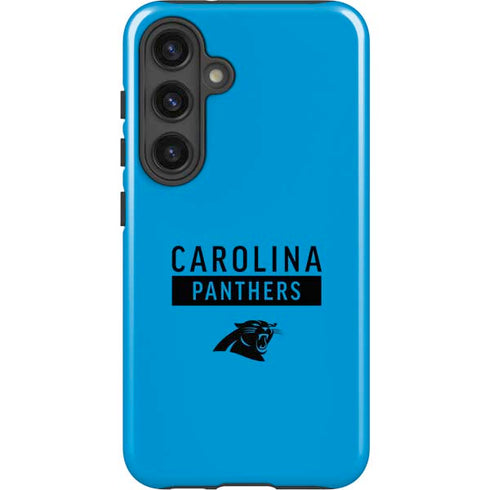NFL Carolina Panthers Blue Performance Series Galaxy S25 Plus Impact Case