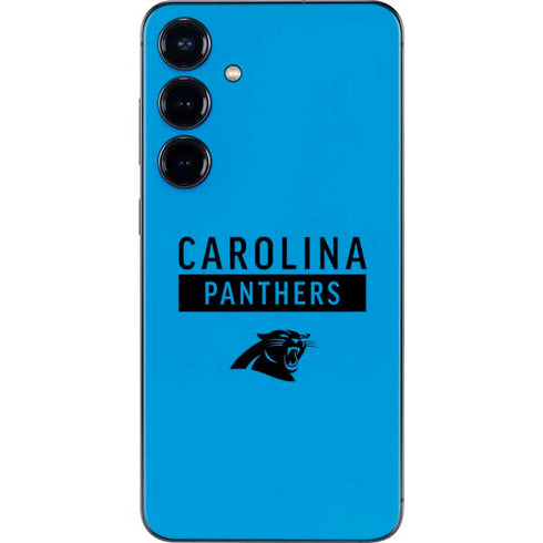NFL Carolina Panthers Blue Performance Series Galaxy S25 Plus Skin