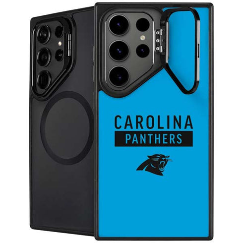 NFL Carolina Panthers Blue Performance Series Galaxy Cases