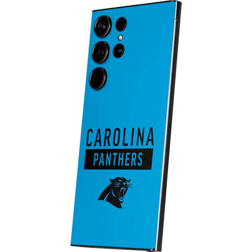 NFL Carolina Panthers Blue Performance Series Galaxy S24 Ultra Skin