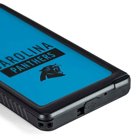NFL Carolina Panthers Blue Performance Series Galaxy S24 Ultra Waterproof Case