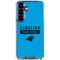 NFL Carolina Panthers Blue Performance Series Galaxy S25 Plus Clear Case