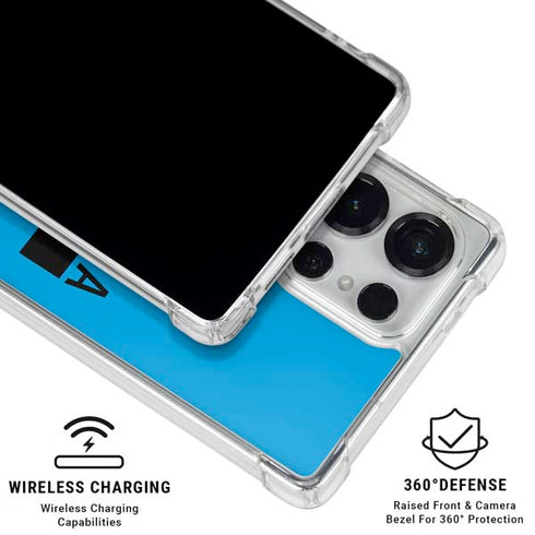 NFL Carolina Panthers Blue Performance Series Galaxy S26 Ultra Clear Case