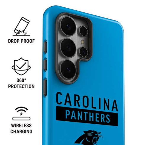 NFL Carolina Panthers Blue Performance Series Galaxy S26 Ultra Impact Case