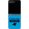NFL Carolina Panthers Blue Performance Series Galaxy Z Flip6 Skin
