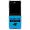 NFL Carolina Panthers Blue Performance Series Galaxy Z Flip6 Clear Case