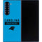 NFL Carolina Panthers Blue Performance Series Galaxy Z Fold6 Skin