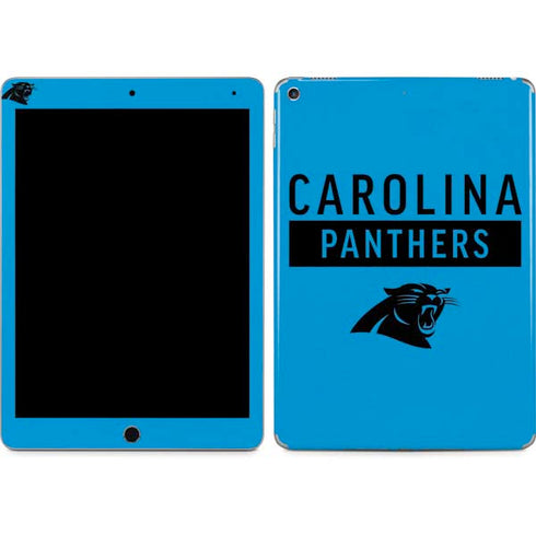NFL Carolina Panthers Blue Performance Series iPad Skins