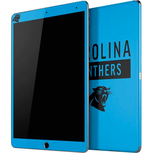 NFL Carolina Panthers Blue Performance Series iPad Skins