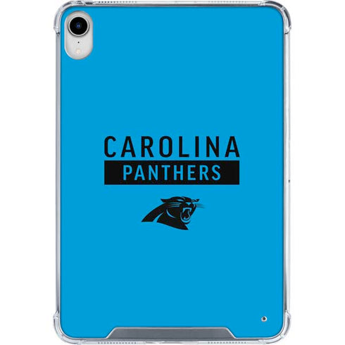 NFL Carolina Panthers Blue Performance Series iPad 11th Gen (2025) Clear Case