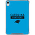 NFL Carolina Panthers Blue Performance Series iPad 11th Gen (2025) Clear Case
