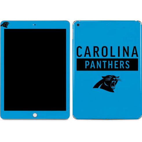 NFL Carolina Panthers Blue Performance Series Apple iPad Skin