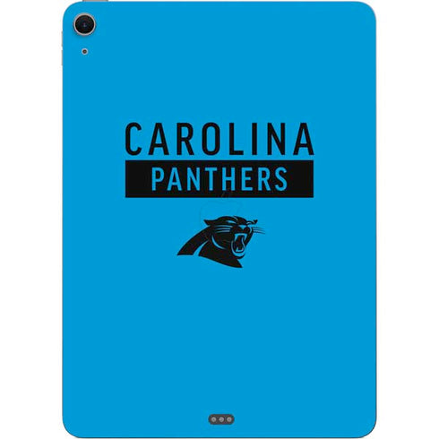 NFL Carolina Panthers Blue Performance Series Apple iPad Air Skin
