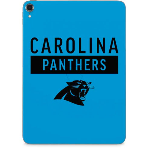 NFL Carolina Panthers Blue Performance Series Apple iPad Pro Skin