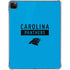 NFL Carolina Panthers Blue Performance Series iPad Pro 11in (2024) Clear Case