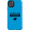 NFL Carolina Panthers Blue Performance Series iPhone Cases