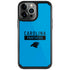 NFL Carolina Panthers Blue Performance Series iPhone Cases